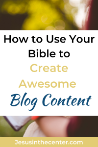 create awesome blog content