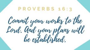 Proverbs 16:3