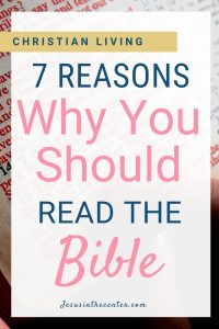  7 reasons why you should read the bible daily