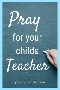 prayer for teachers